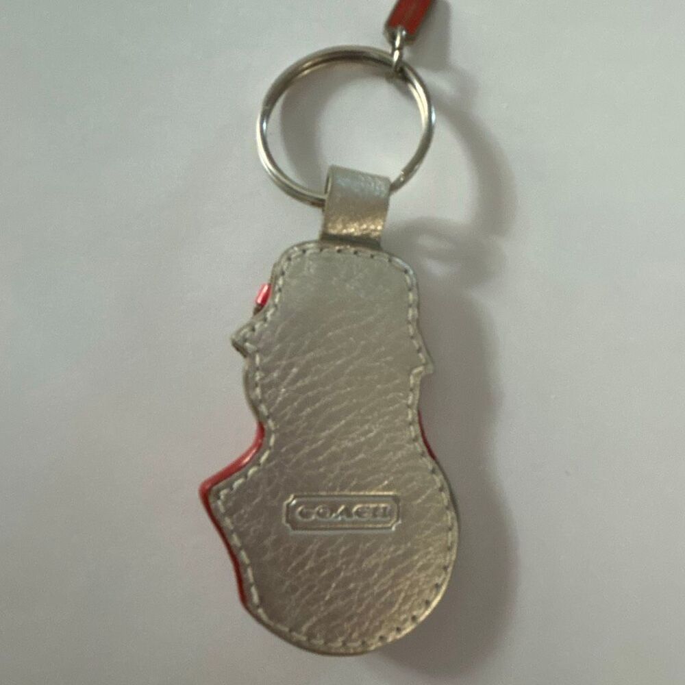 COACH Snowman Keychain - Picture 3 of 5